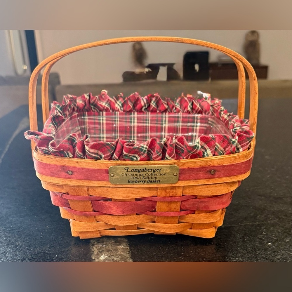 Longaberger Christmas Collection 1993 Bayberry Basket